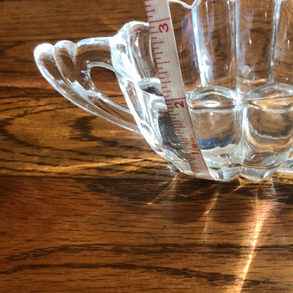 Heisey Glass Sugar Bowl Crystolite Pattern - Picture 6 of 6